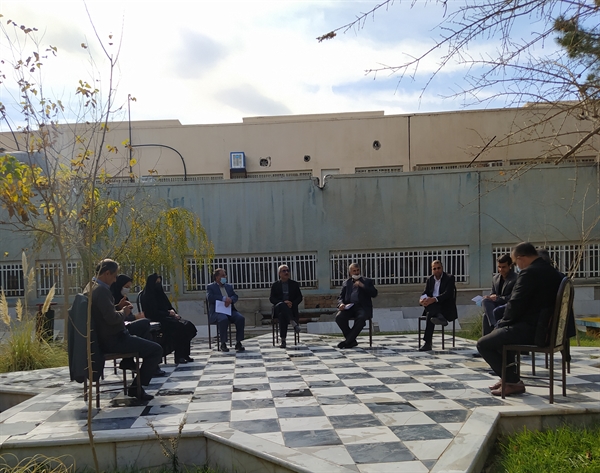 بازدید ریاست محترم گروه سنجش و نظارت و ارزیابی از دانشگده ادبیات و علوم انسانی 