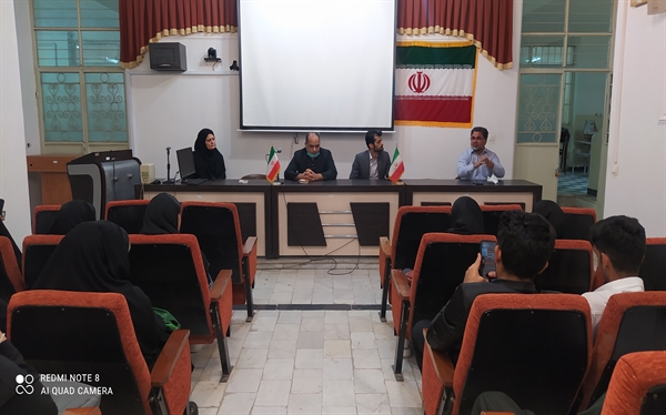 برگزاری جلسه معارفه ورودی های جدید گروه باستان شناسی،مورخ 1401/3/22