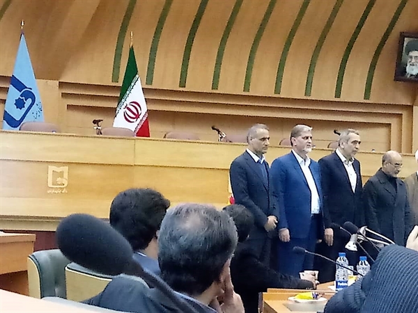 حضور هیات رئیسه و کارکنان دانشکده هنر و معماری در مراسم تودیع و معارفه ریاست محترم دانشگاه سیستان و بلوچستان