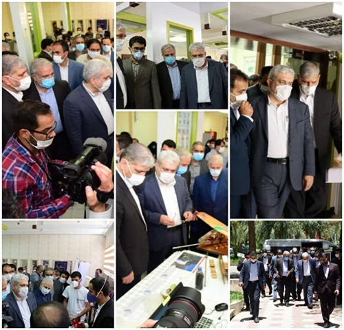  بازدید معاون علم و فناوری ریاست جمهوری از مجتمع فنآوری و نوآوری