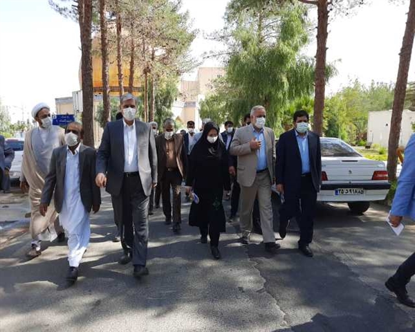  رییس ستاد اجرایی فرمان حضرت امام (ره)، از دانشگاه سیستان و بلوچستان سیستان و بلوچستان بازدید کرد  (گزارش تصویری)