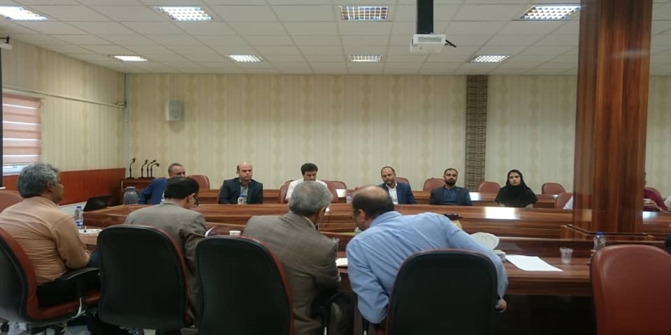 نشست علمی با حضور مدیران شرکت perlook متولی امور مطالعاتی چاه ژرف سیستان