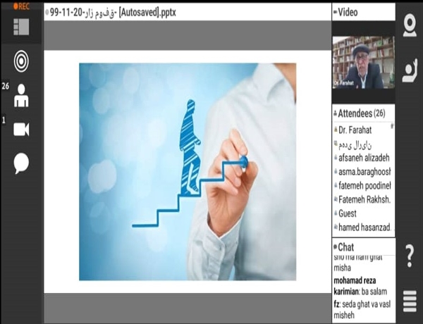 کارگاه آموزشی آنلاین  "راز موفقیت"