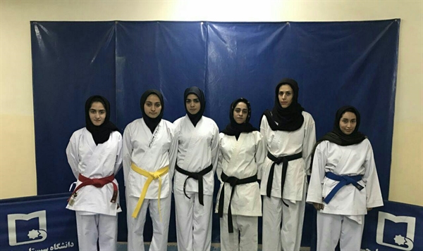 نتایج مسابقات کاراته دختران دانشجو 