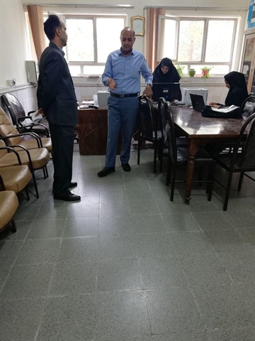 بازدید هیأت نظارت و ارزیابی از دانشکده الهیات و معارف اسلامی و جغرافیا و منابع طبیعی