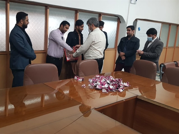 مراسم قرعه کشی مسابقه روز دانشجو