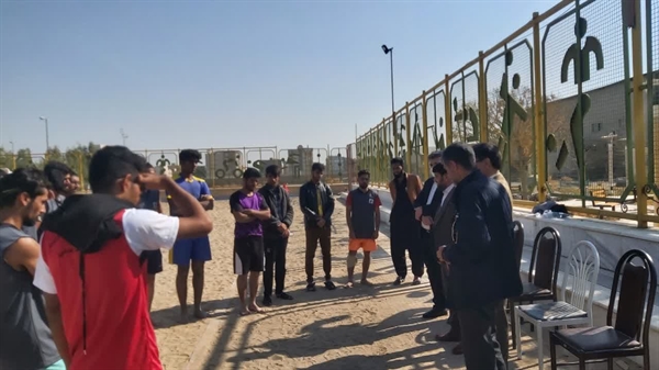 اختتامیه مسابقات فوتبال ساحلی بسیج دانشجویی